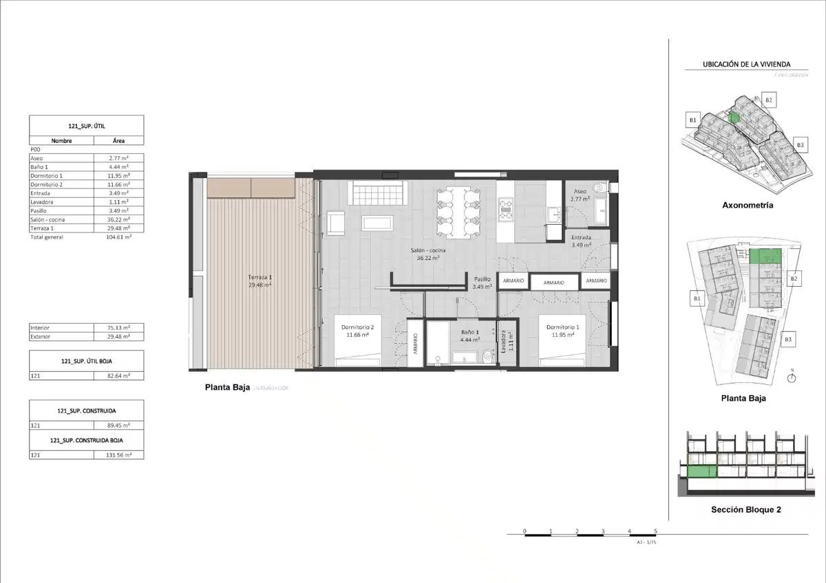 2-Zimmer-Wohnung, 1-Bad, mit Dachterrasse und Meerblick in Estepona