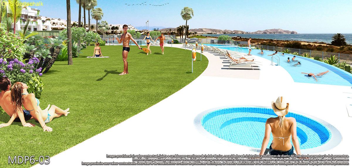 ALMERIA: Neubau-Apartment Erstbezug sofort - nahe Strand