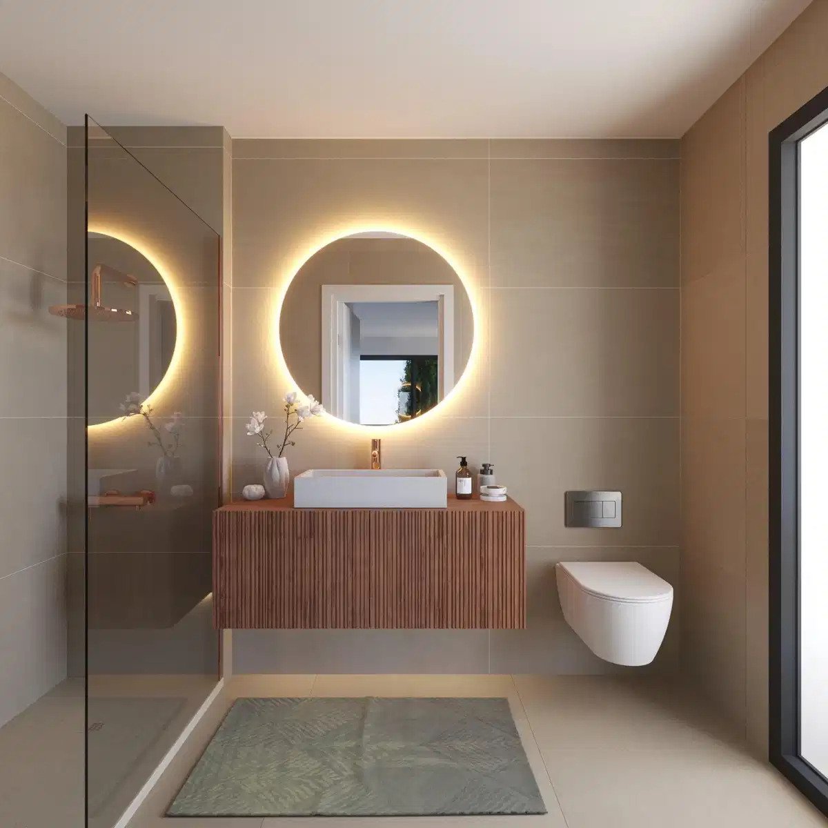 2-Zimmer, 2-Bad Wohnung mit Panoramablick auf das Meer in Carvajal, Fuengirola