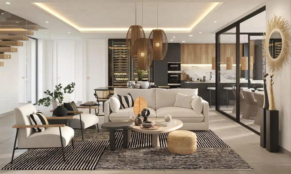 4-Schlafzimmer, 4-Badezimmer luxuriöse Villa mit Panoramablick auf Meer und Berge in La Capellanía, Benalmádena
