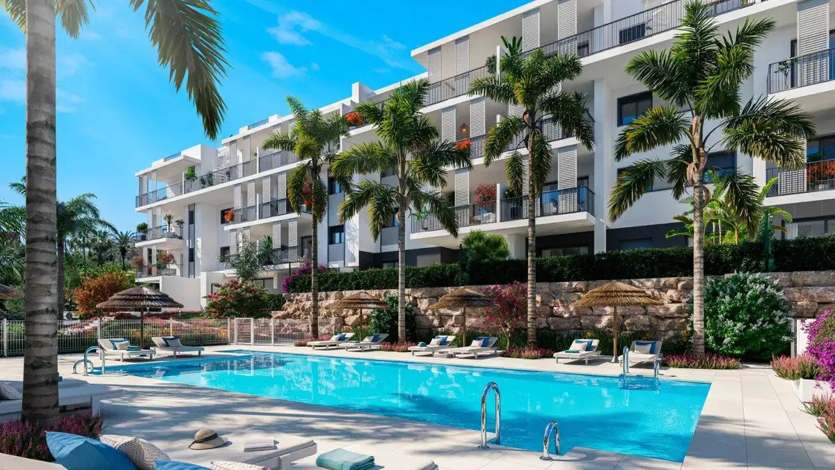 2-Zimmer, 2-Bad-Penthouse in Estepona mit großzügigen Terrassen und modernen Annehmlichkeiten
