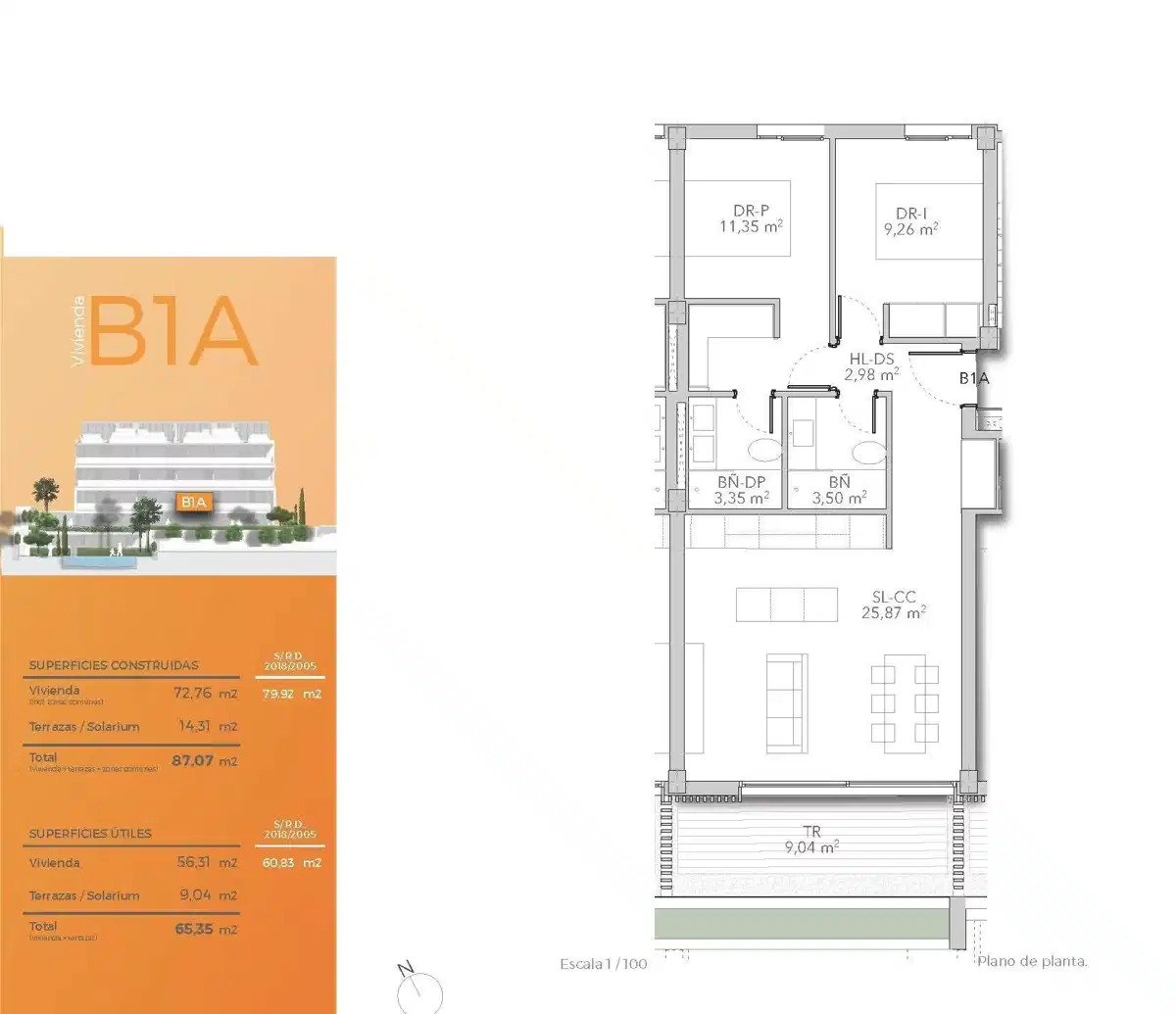 2-Zimmer, 2-Bad Wohnung in begehrtem Wohnkomplex in Torremolinos