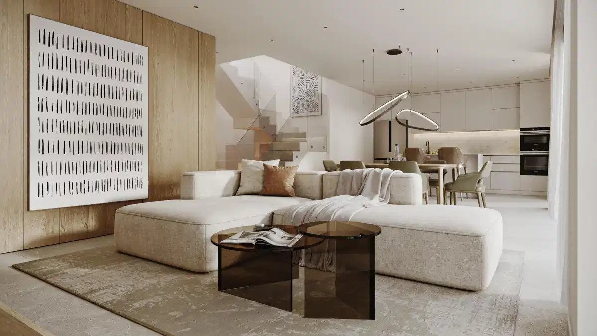 3-Schlafzimmer, 3-Badezimmer Luxusresidenzen mit Panoramablick auf das Meer in Buenavista, Mijas