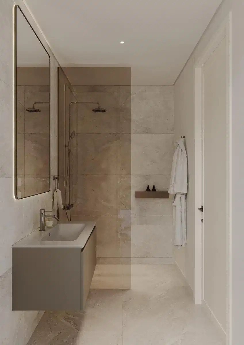 3-Schlafzimmer, 3-Badezimmer Luxusresidenzen mit Panoramablick auf das Meer in Buenavista, Mijas