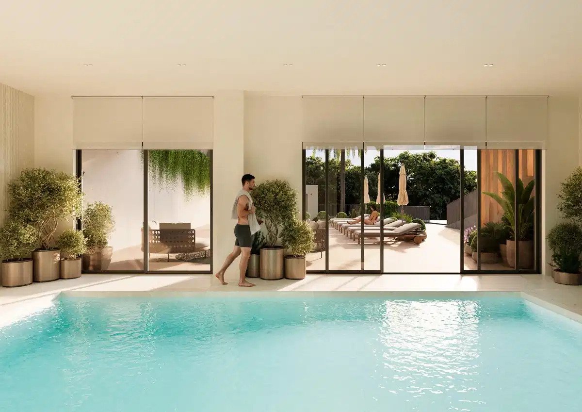 3-Schlafzimmer, 3-Badezimmer Luxusresidenzen mit Panoramablick auf das Meer in Buenavista, Mijas