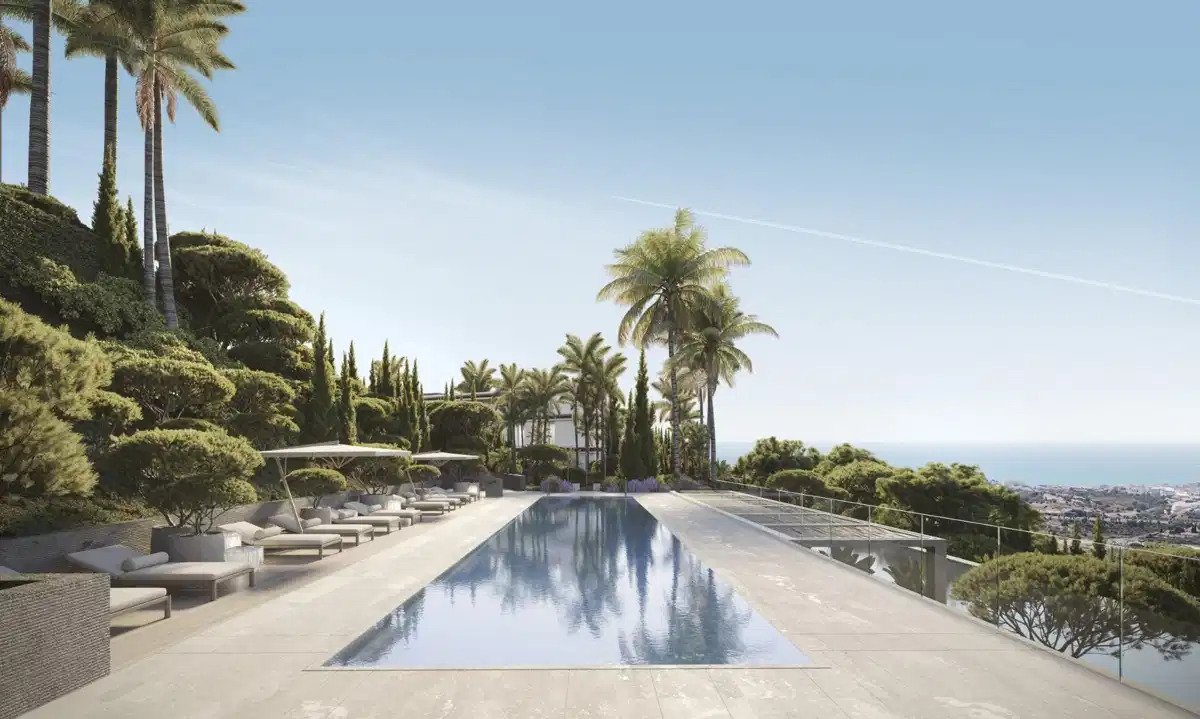 3-Zimmer, 4-Bad Luxus-Erdgeschoss-Bungalow mit Panoramablick auf das Meer in Buenavista, Mijas