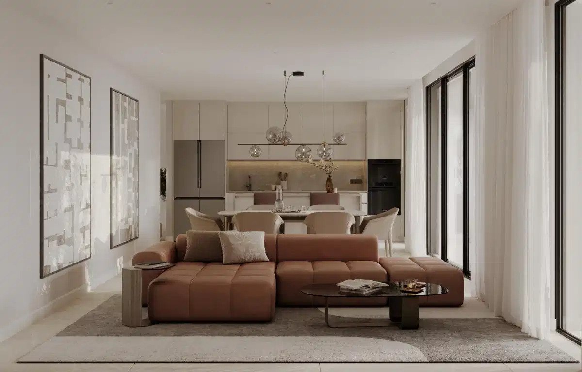 3-Zimmer, 4-Bad Luxus-Erdgeschoss-Bungalow mit Panoramablick auf das Meer in Buenavista, Mijas