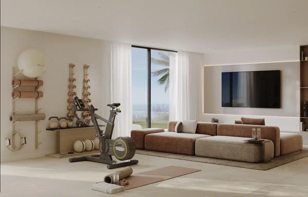 3-Zimmer, 4-Bad Luxus-Erdgeschoss-Bungalow mit Panoramablick auf das Meer in Buenavista, Mijas