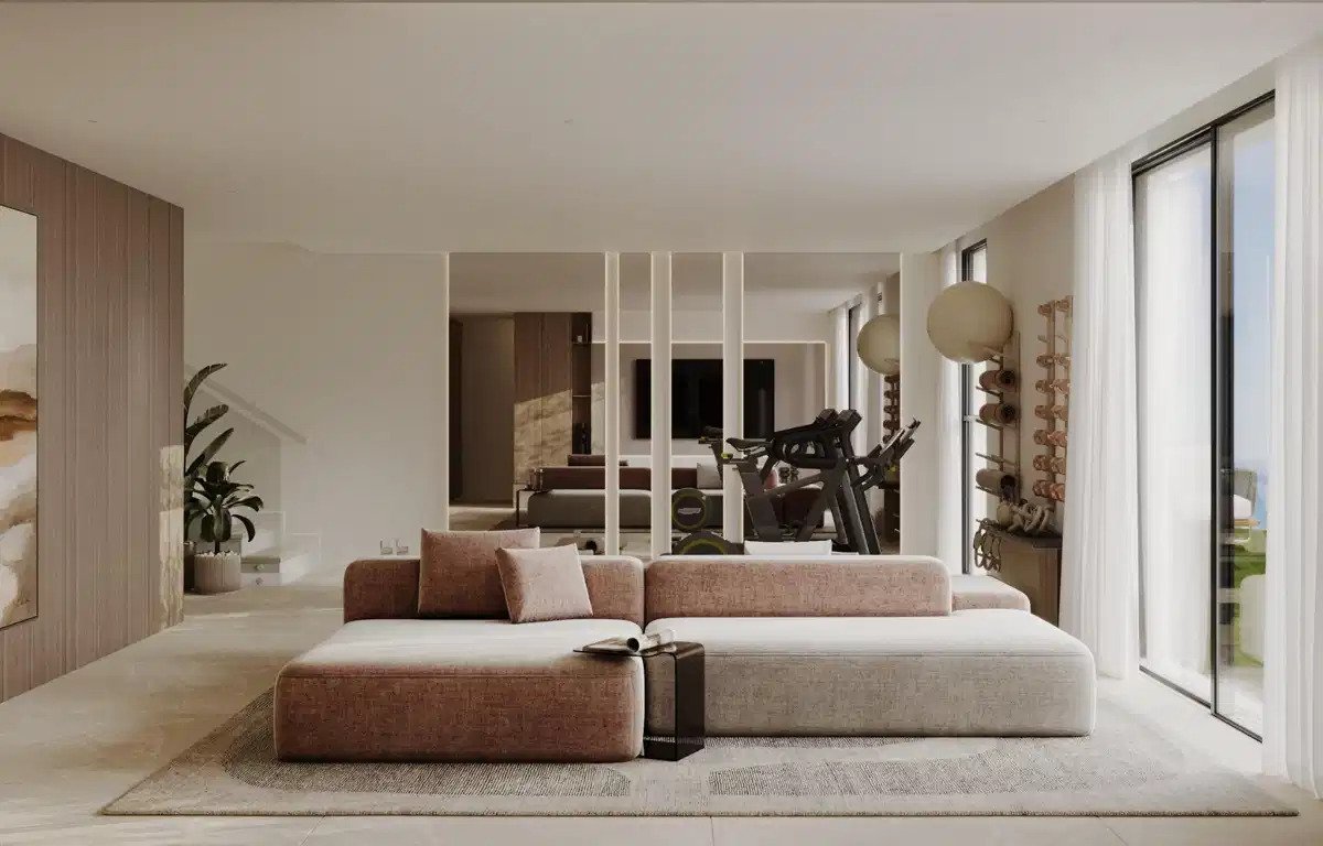 3-Zimmer, 4-Bad Luxus-Erdgeschoss-Bungalow mit Panoramablick auf das Meer in Buenavista, Mijas