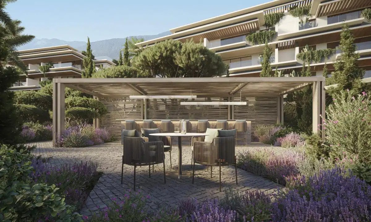 3-Zimmer, 4-Bad Luxus-Erdgeschoss-Bungalow mit Panoramablick auf das Meer in Buenavista, Mijas