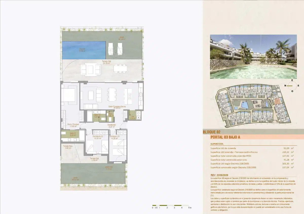 3-Zimmer, 2-Bad Luxus Erdgeschosswohnung mit privatem Garten in Estepona West