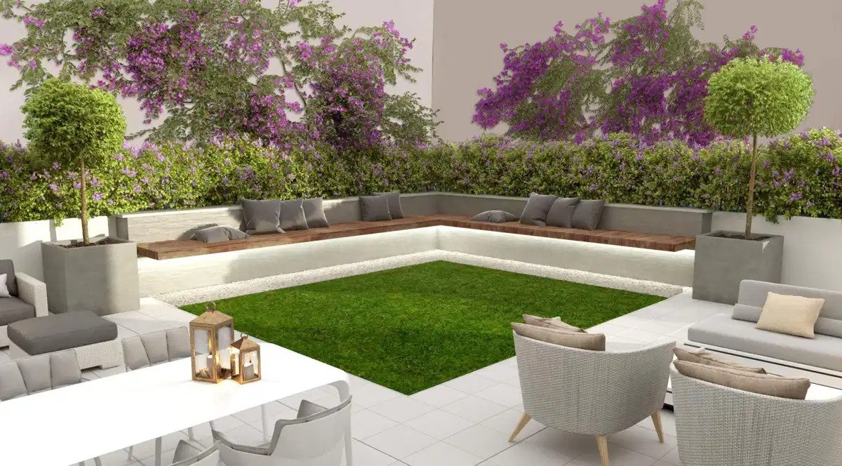 1-Zimmer, 1-Bad Wohnung mit großzügiger Terrasse und modernem Design im Zentrum von Málaga