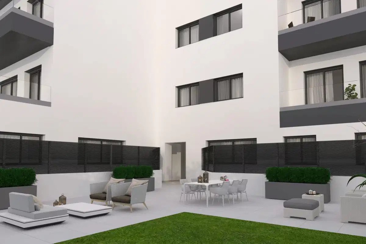 1-Zimmer, 1-Bad Wohnung mit großzügiger Terrasse und modernem Design im Zentrum von Málaga