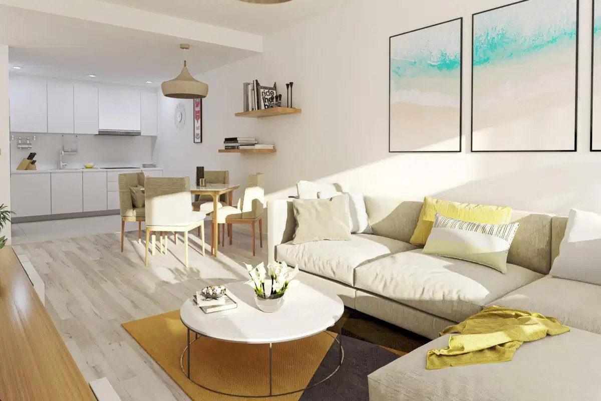 2-Zimmer, 2-Bad-Wohnung mit großzügigen Terrassen und modernem Design im Zentrum von Málaga