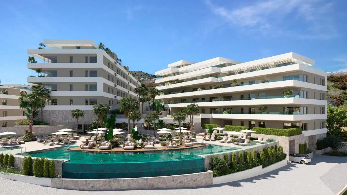 3-Zimmer, 2-Bad Penthouse mit großzügigen Terrassen und Resort-Style-Annehmlichkeiten in Riviera del Sol