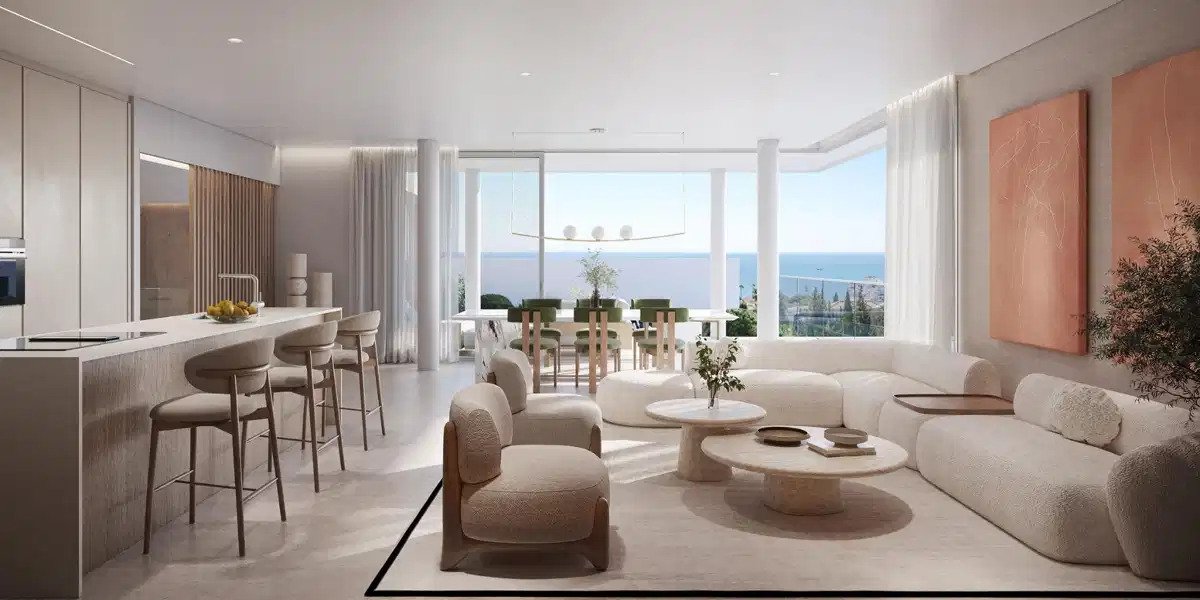 4-Zimmer, 4-Bad Villa mit Meerblick und privatem Pool in Estepona