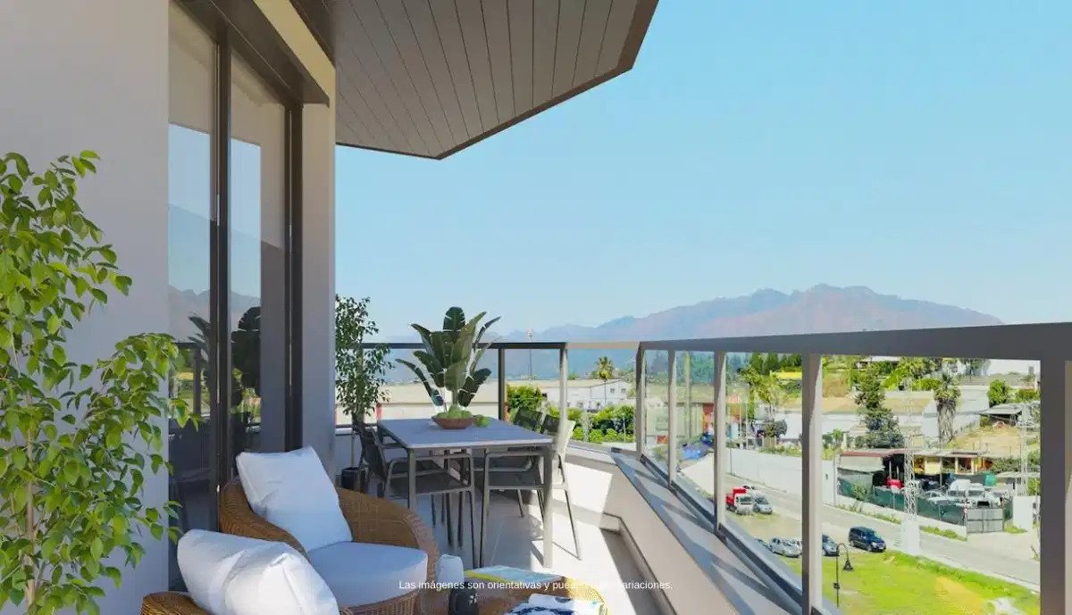 1-Zimmer, 1-Bad Wohnung mit Terrasse und Abstellraum in Mijas Costa