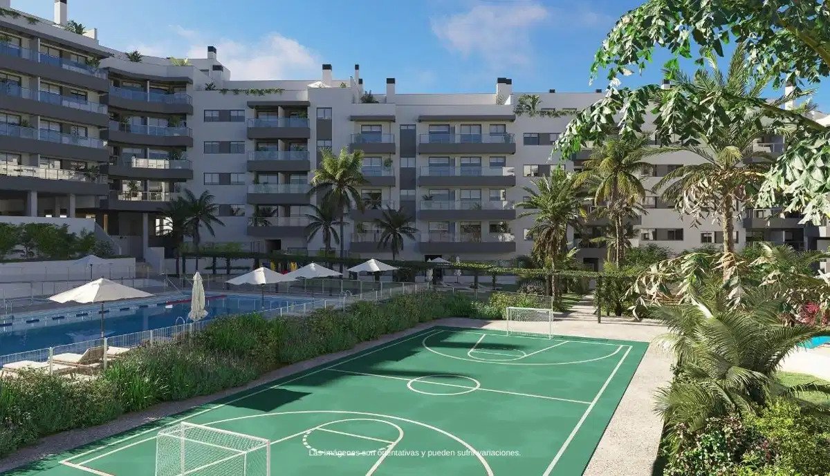 1-Zimmer, 1-Bad Wohnung mit Terrasse und Abstellraum in Mijas Costa