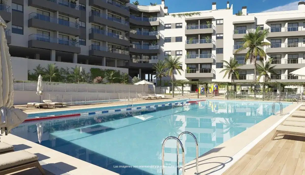 1-Zimmer, 1-Bad Wohnung mit Terrasse und Abstellraum in Mijas Costa
