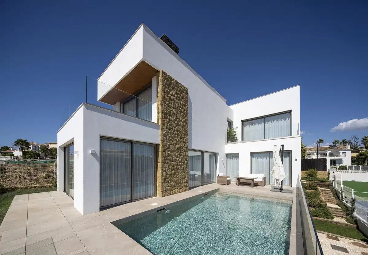 5-Schlafzimmer, 7-Badezimmer Luxusvillen mit Meer- und Bergblick in Las Farolas, Mijas Costa