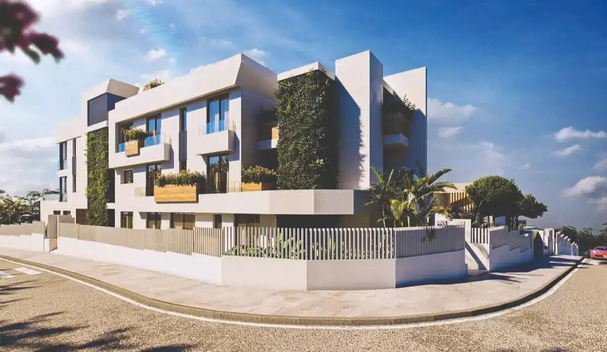 3-Zimmer, 2-Bad Erdgeschosswohnung mit Panoramablick auf das Meer in Marbella