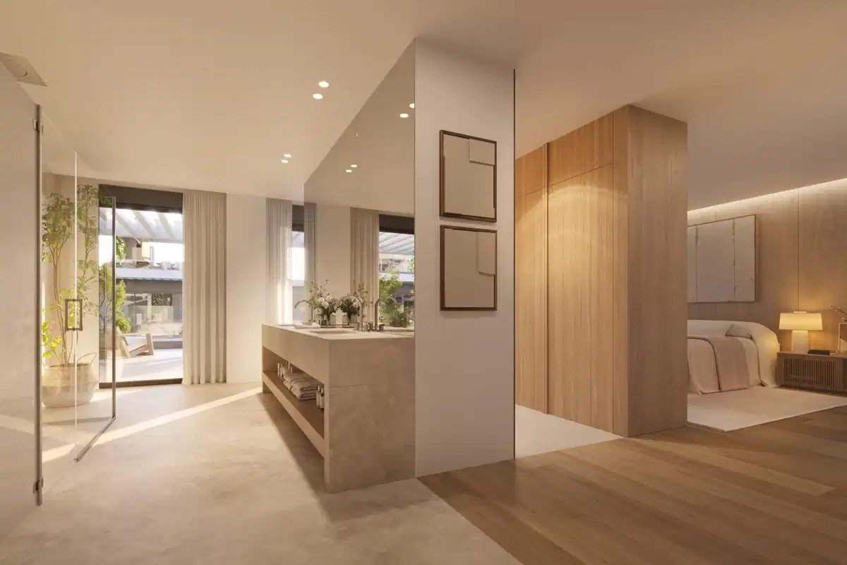 2-Zimmer, 2-Bad Duplex-Penthouse mit Panoramablick auf Meer und Berge in Nueva Andalucía, Marbella
