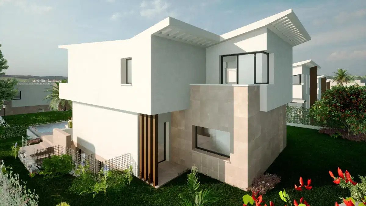 4-Zimmer, 4-Bad, halbfreistehende Villa mit Meerblick in exklusivem, gesichertem Komplex, La Cala de Mijas