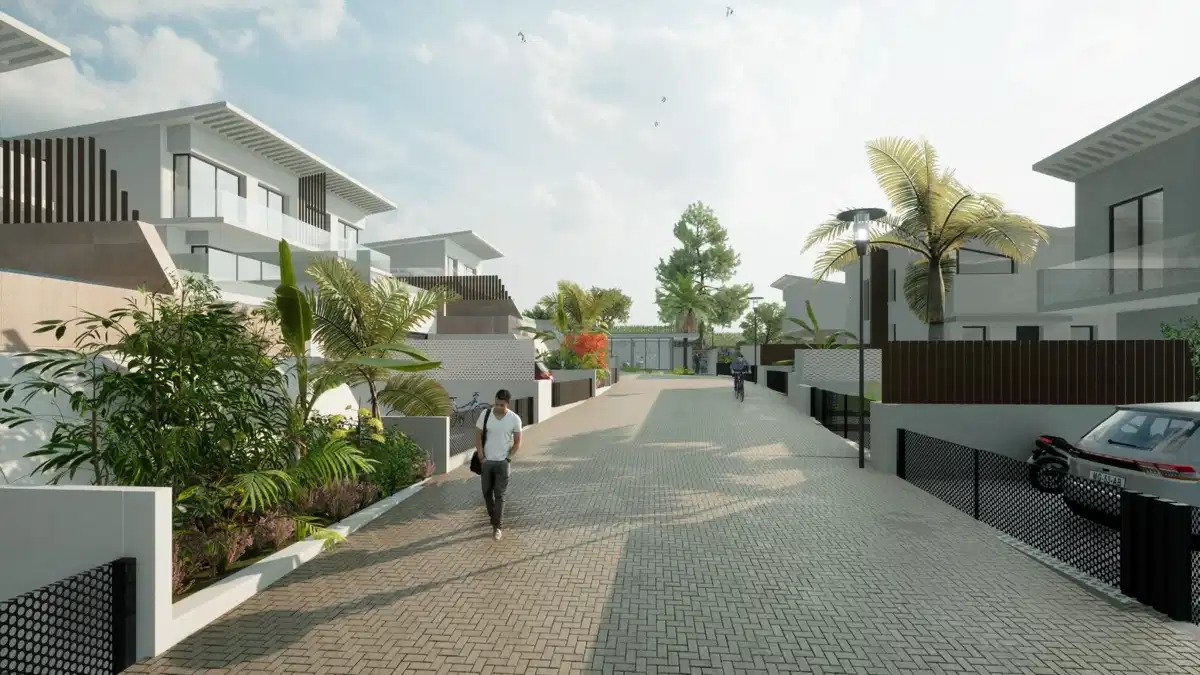 4-Zimmer, 4-Bad, halbfreistehende Villa mit Meerblick in exklusivem, gesichertem Komplex, La Cala de Mijas