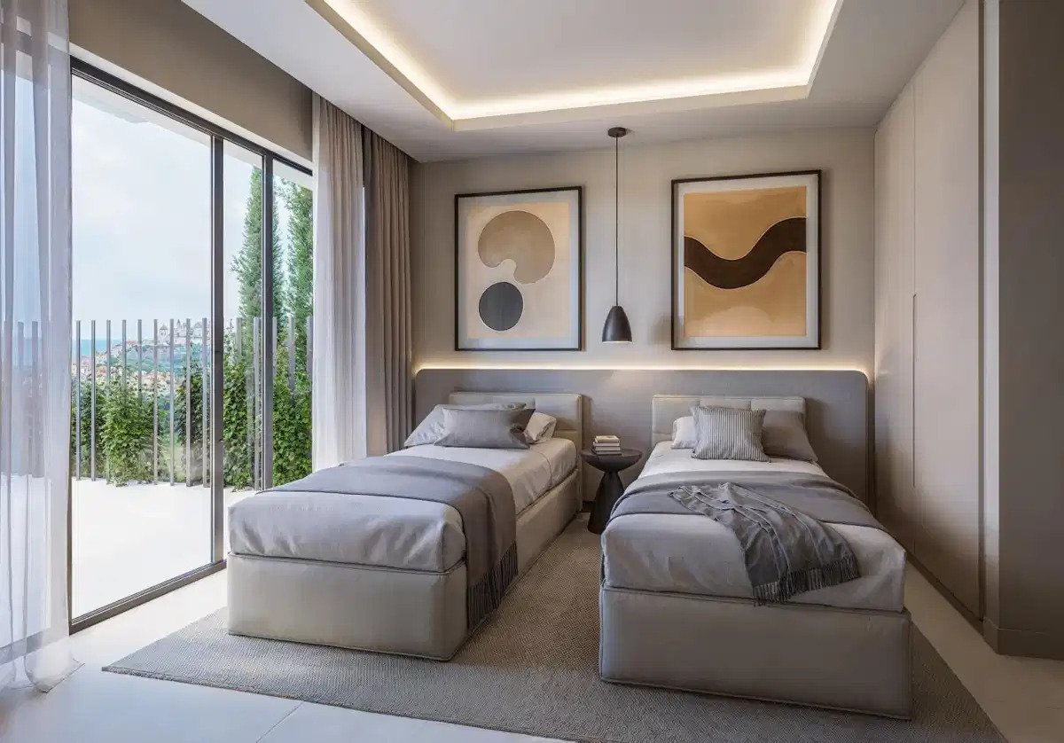 4-Zimmer, 3-Bad Luxus-Reihenhäuser mit Meerblick und privatem Pool in Casares del Sol