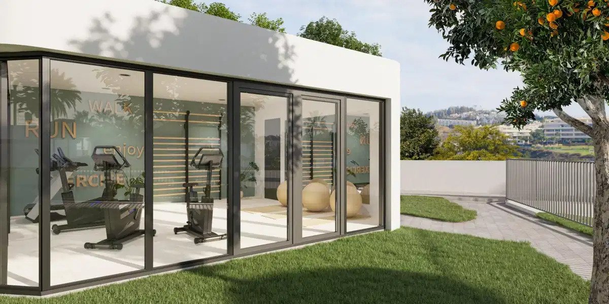 2-Zimmer, 2-Bad Erdgeschosswohnung mit Meerblick in La Cala de Mijas