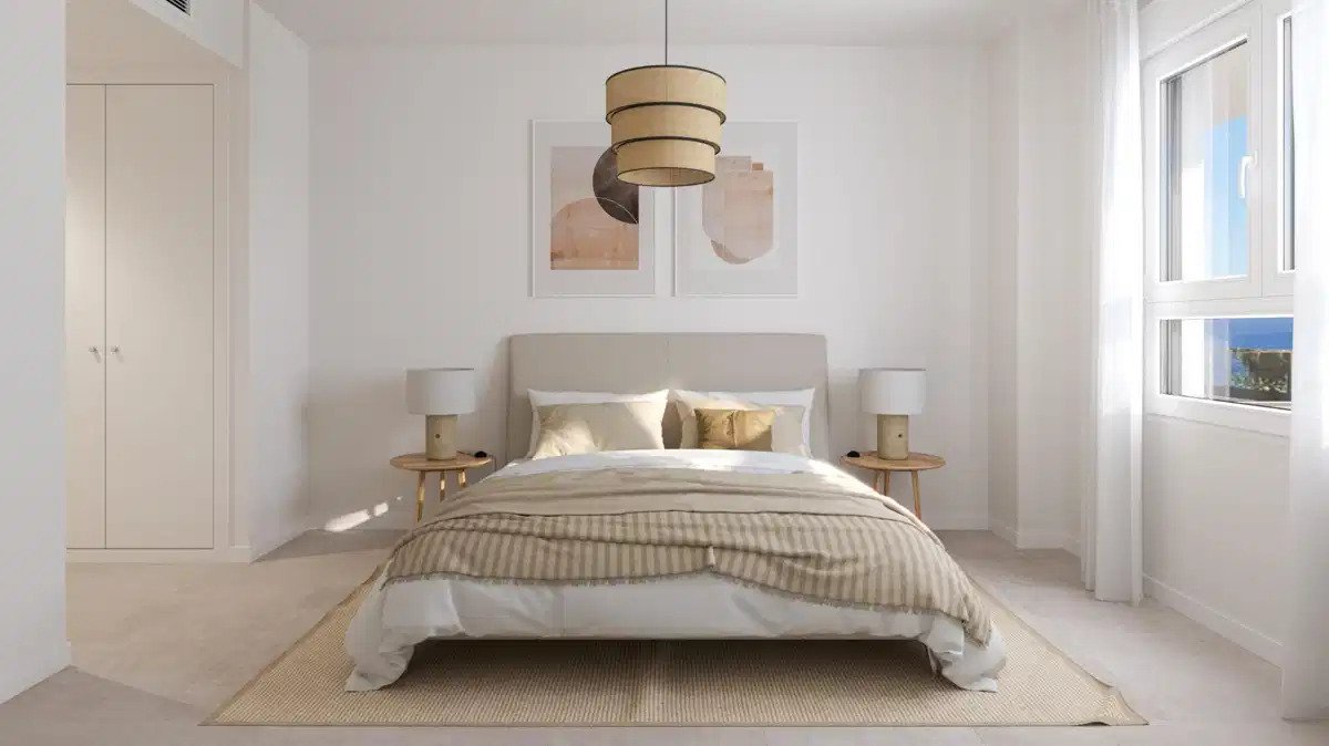 3-Zimmer, 2-Bad Erdgeschosswohnung mit Meerblick in La Cala de Mijas
