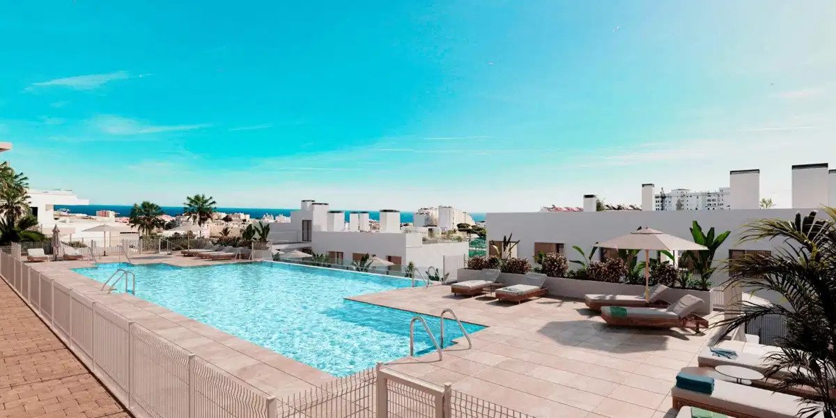 2-Zimmer, 2-Bad-Penthouse mit Meerblick und luxuriösen Annehmlichkeiten in Estepona