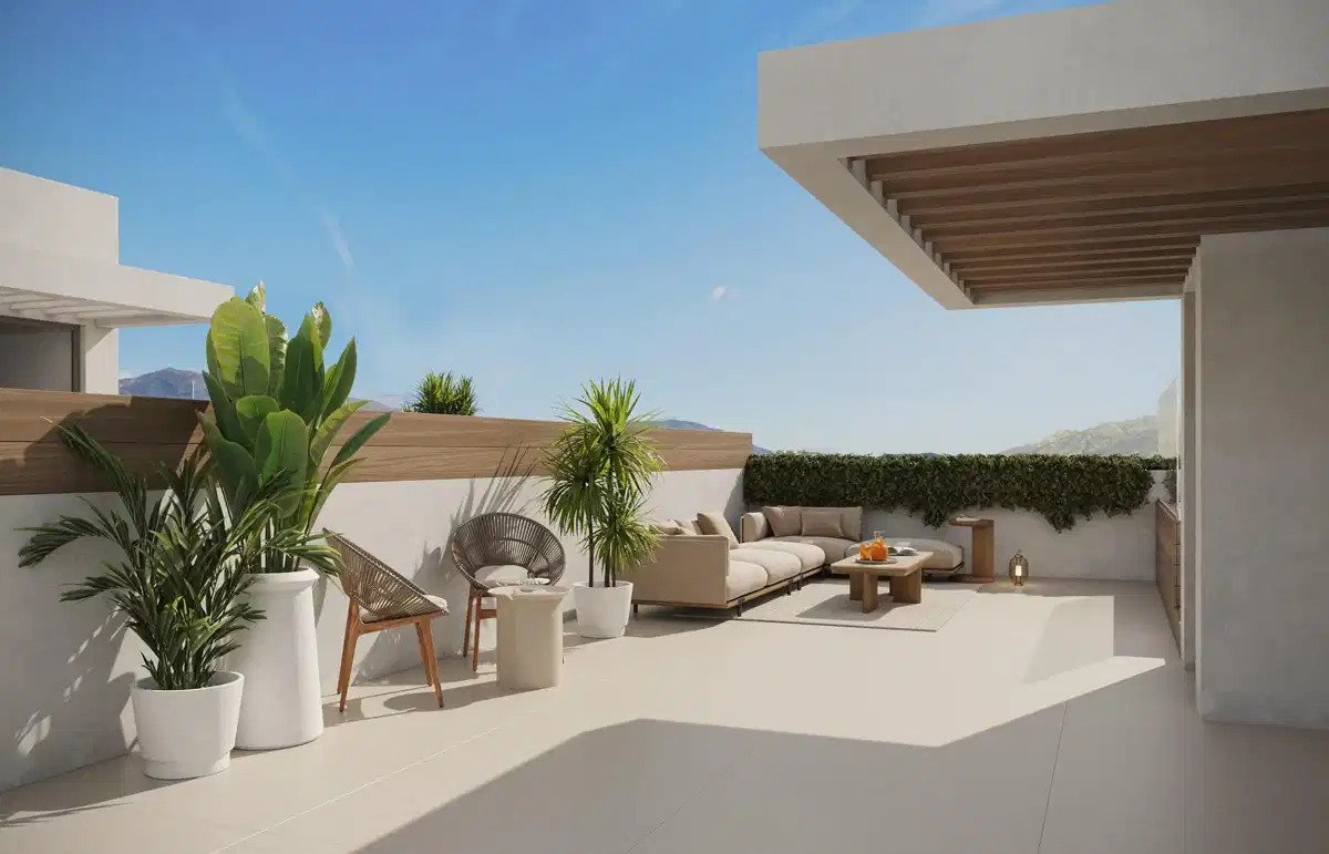 3-Zimmer, 3-Badezimmer modernes Stadthaus in der Nähe des Strandes in San Pedro de Alcántara Marbella