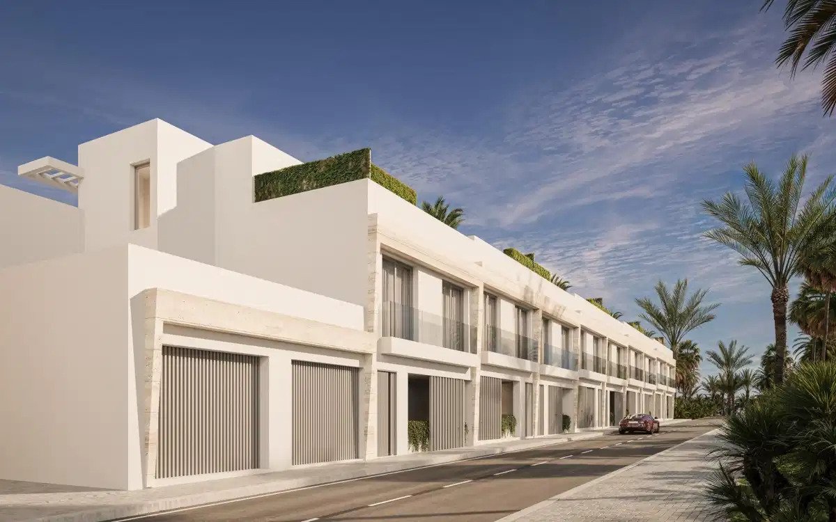 3-Zimmer, 3-Badezimmer modernes Stadthaus in der Nähe des Strandes in San Pedro de Alcántara Marbella