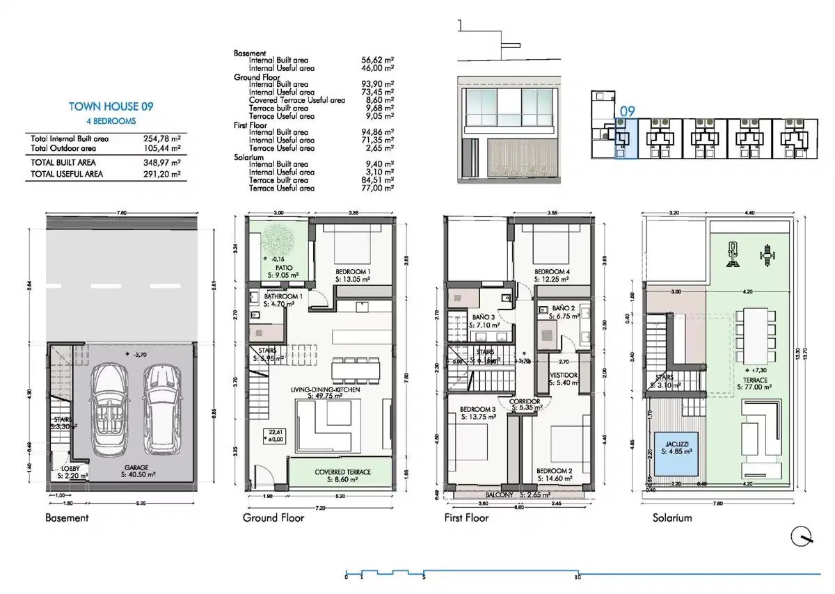 4-Zimmer, 3-Bad Contemporary-Reihenhaus in San Pedro de Alcantara Marbella