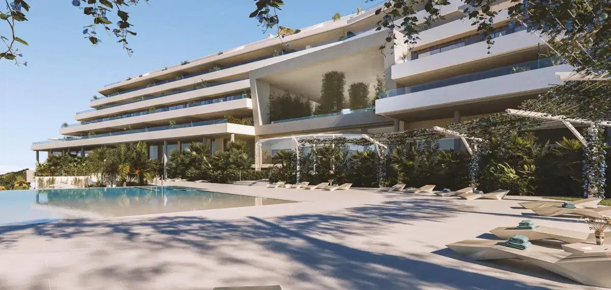 2-Zimmer, 2-Bad Luxus Erdgeschosswohnung mit Panoramablick auf das Meer in El Higuerón