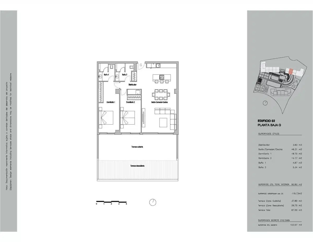 2-Zimmer, 2-Bad Luxus Erdgeschosswohnung mit Panoramablick auf das Meer in El Higuerón