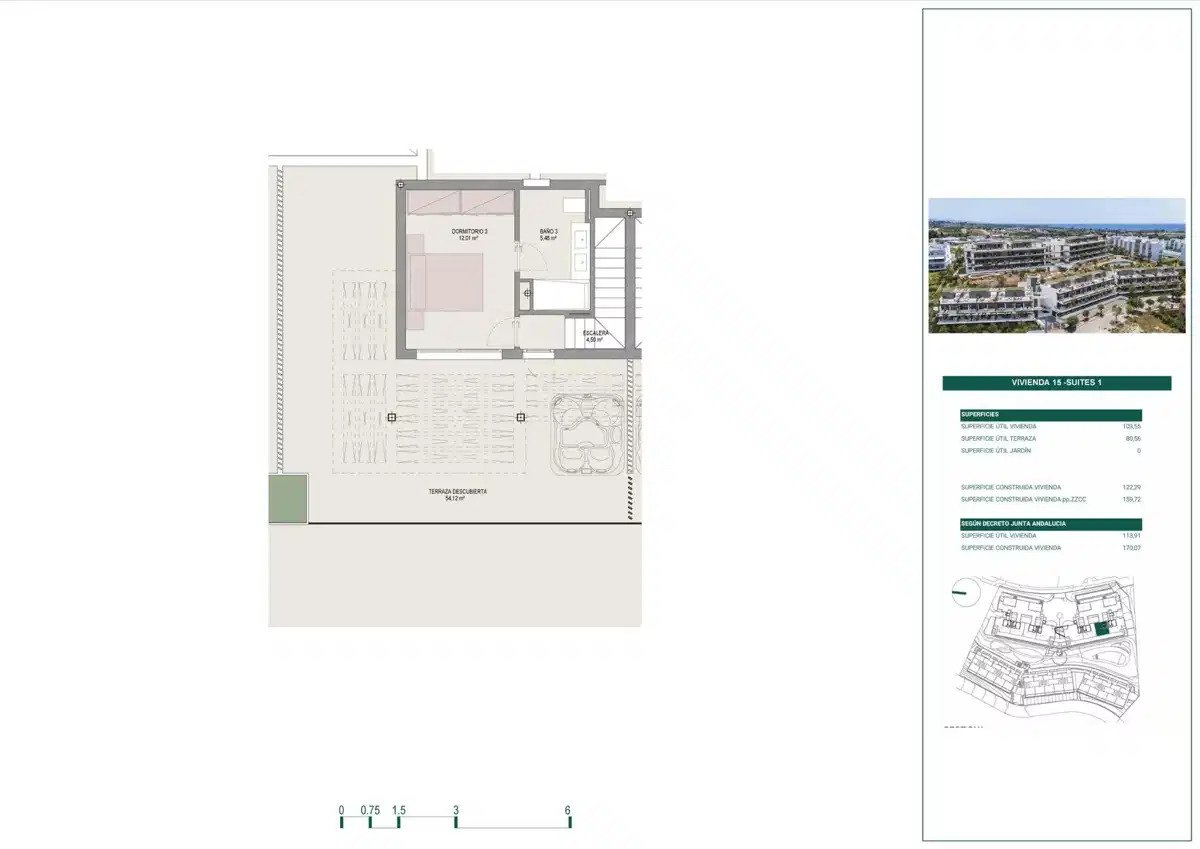 3-Zimmer, 3-Bad Penthouse in Esteponas neuem Goldenen Mile mit geräumigen Terrassen