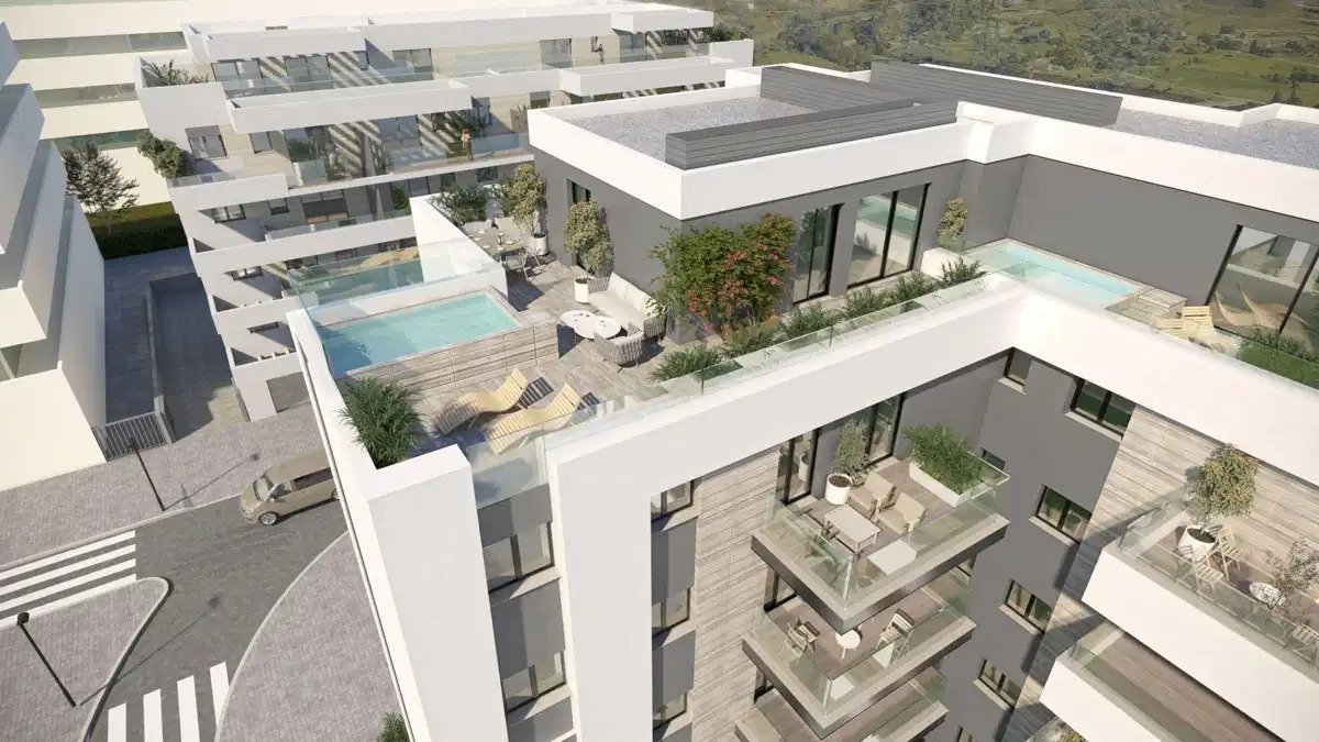 3-Zimmer, 2-Bad-Wohnung mit großzügigen Terrassen und hochwertigen Gemeinschaftsbereichen in Mijas