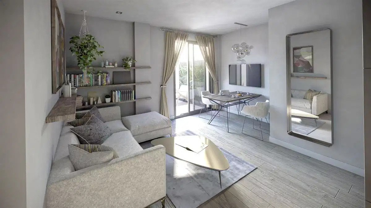 3-Zimmer, 2-Bad-Wohnung mit großzügigen Terrassen und hochwertigen Gemeinschaftsbereichen in Mijas