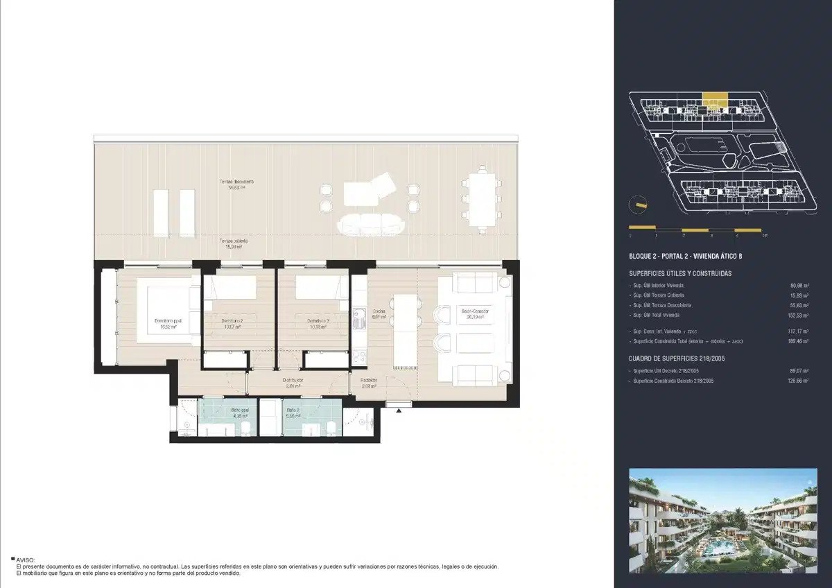 3-Zimmer, 2-Bad Luxus-Penthouse in San Pedro de Alcántara mit großzügigen Terrassen