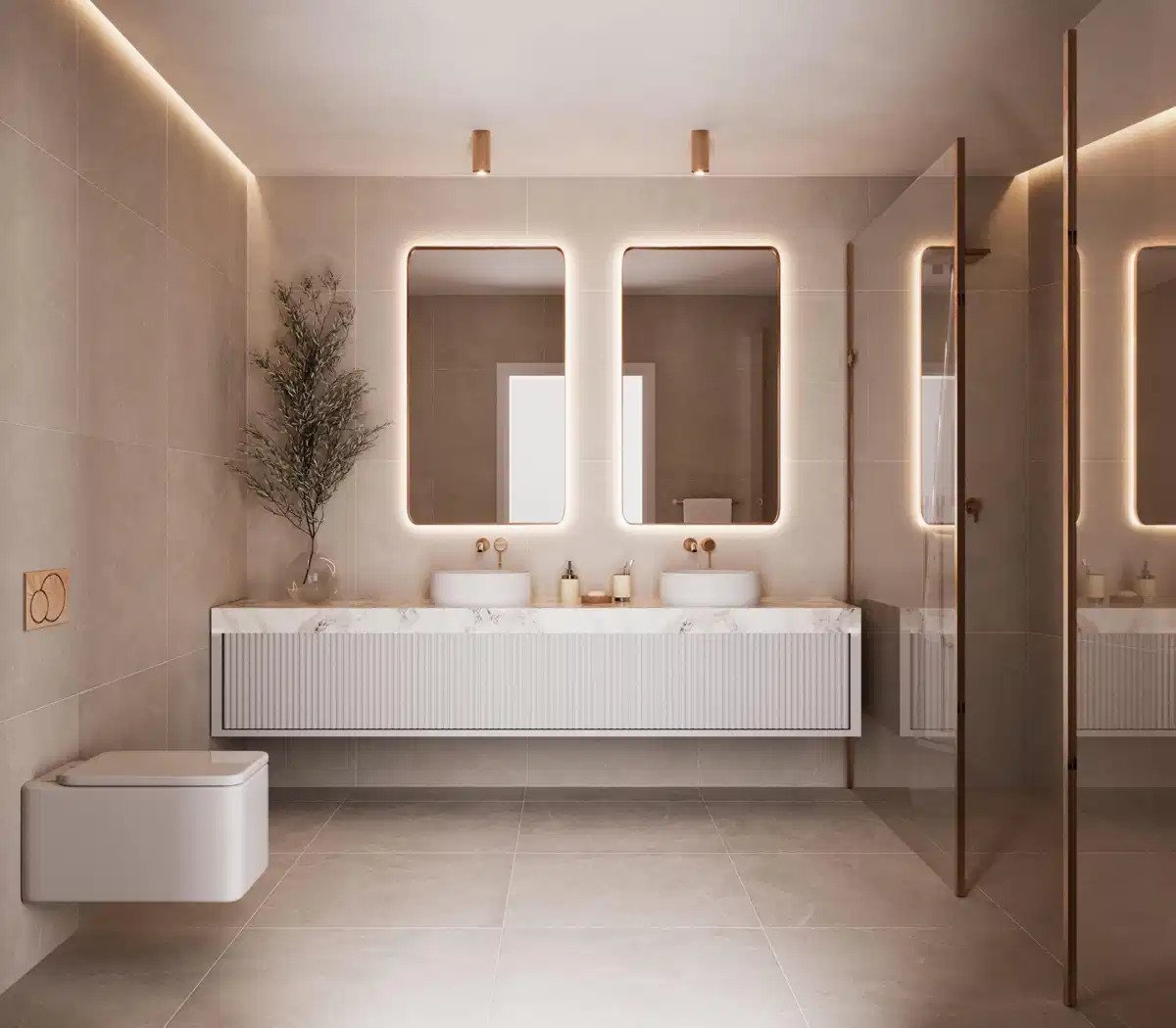 3-Zimmer, 2-Bad Luxuswohnung mit großzügigen Terrassen in San Pedro de Alcántara
