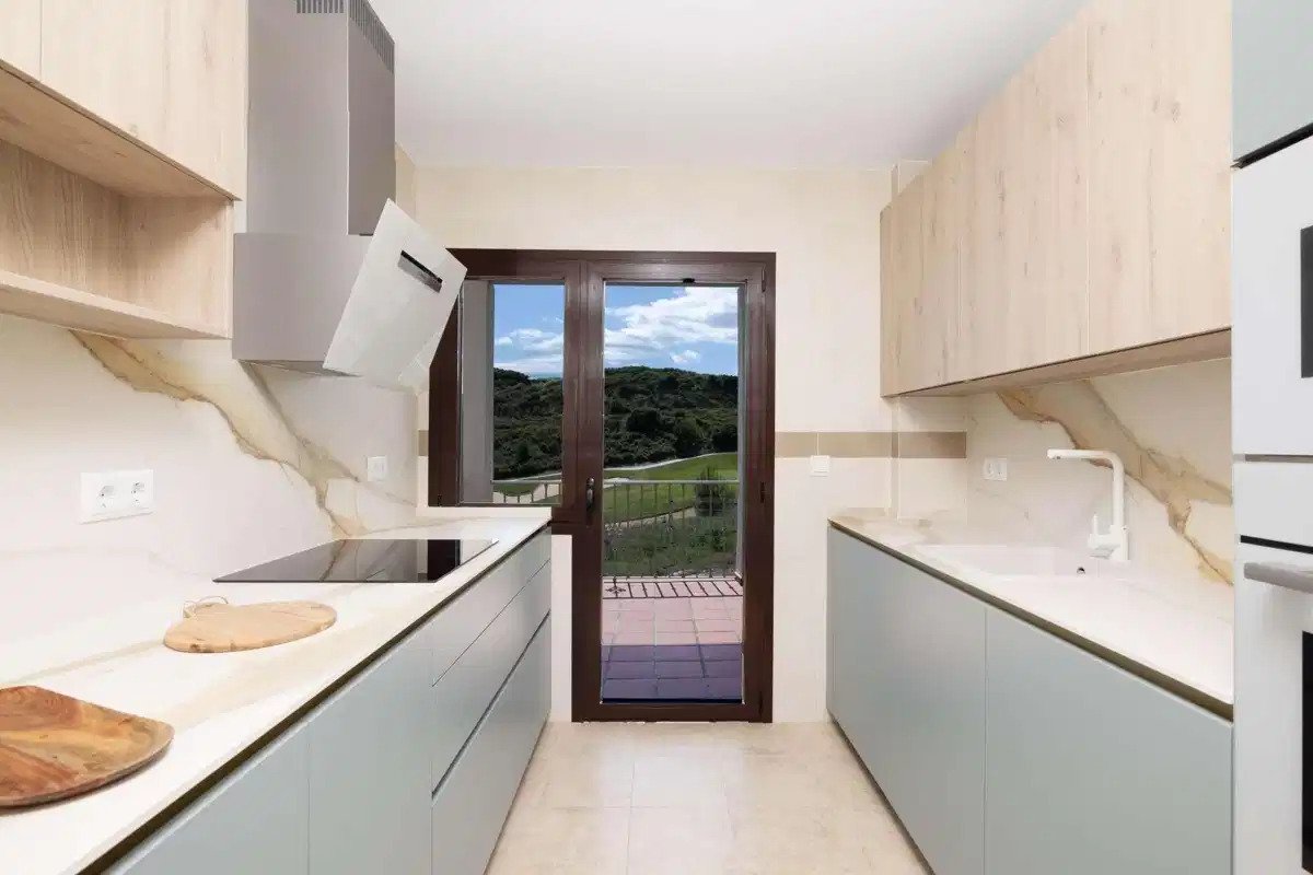 3-Zimmer, 2-Bad Modern Mediterrane Häuser mit Meer- und Golfblick in Estepona