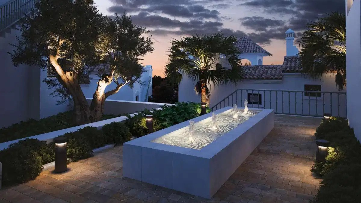 3-Zimmer, 2-Bad Modern Mediterrane Häuser mit Meer- und Golfblick in Estepona