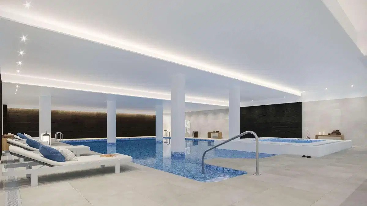 3-Zimmer, 2-Bad Modern Mediterrane Häuser mit Meer- und Golfblick in Estepona