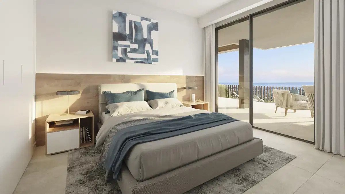 3-Zimmer, 3-Bad Erdgeschosswohnung mit Panoramablick auf das Meer und exklusiven Annehmlichkeiten