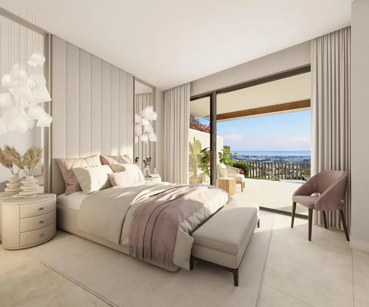 3-Zimmer, 3-Bad Erdgeschosswohnung mit Panoramablick auf das Meer und exklusiven Annehmlichkeiten