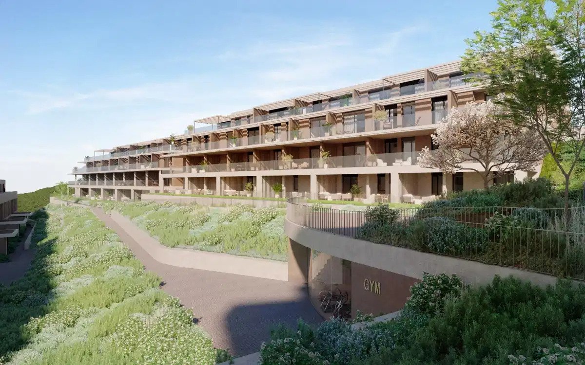 1-Zimmer, 1-Bad-Wohnung mit Golf- und Meerblick in der Nähe von Estepona
