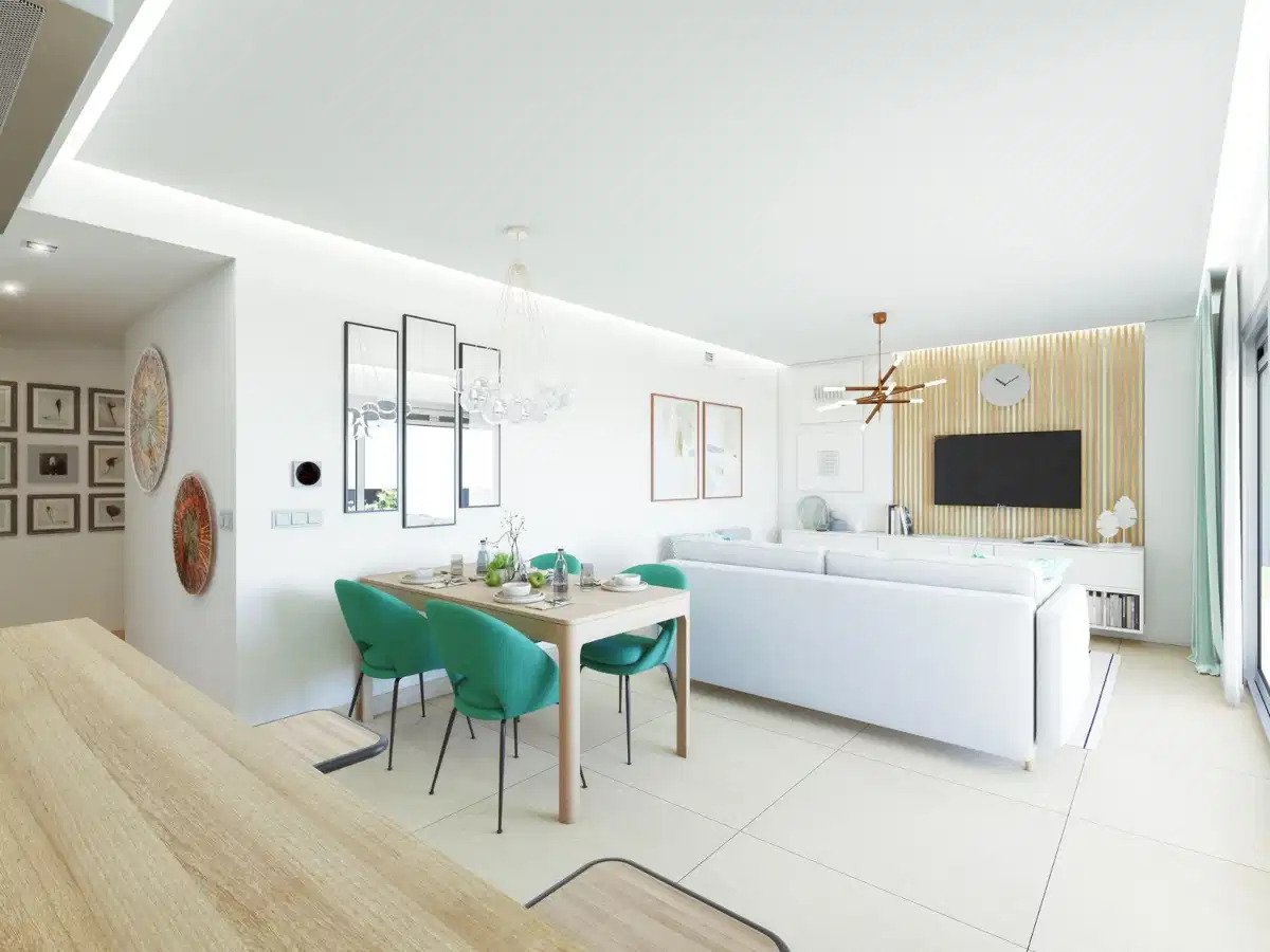 3-Zimmer, 2-Bad Erdgeschosswohnung mit Panoramablick auf den Golfplatz im La Cala Golf Resort