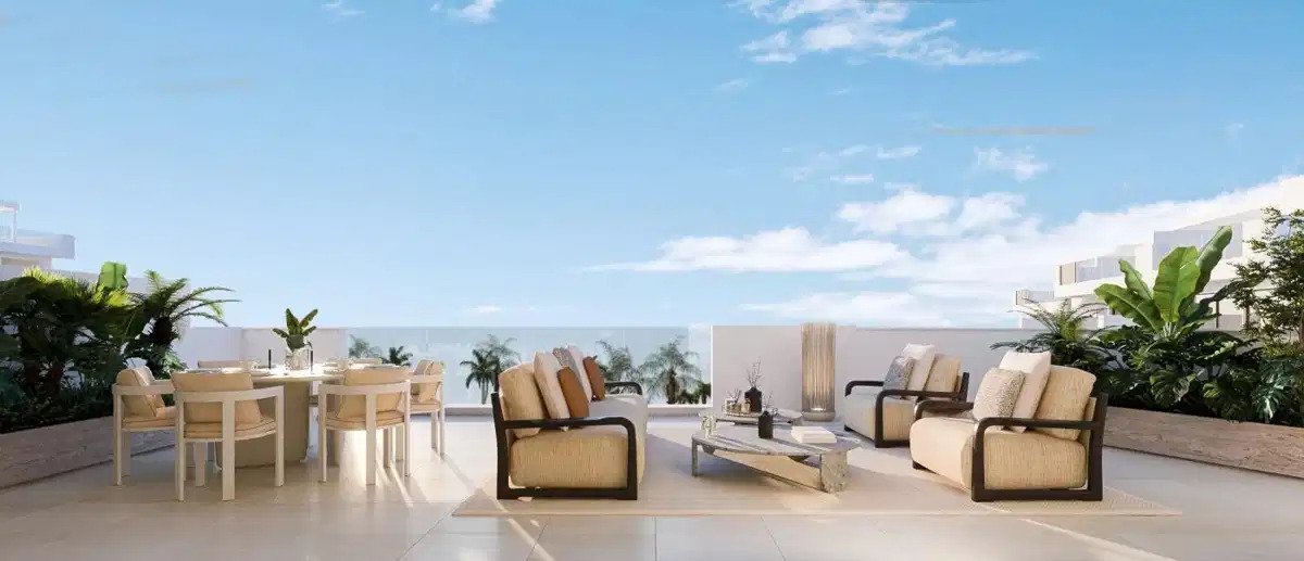 2-Zimmer, 2-Bad Erdgeschosswohnung mit Resort-Style-Annehmlichkeiten in Estepona